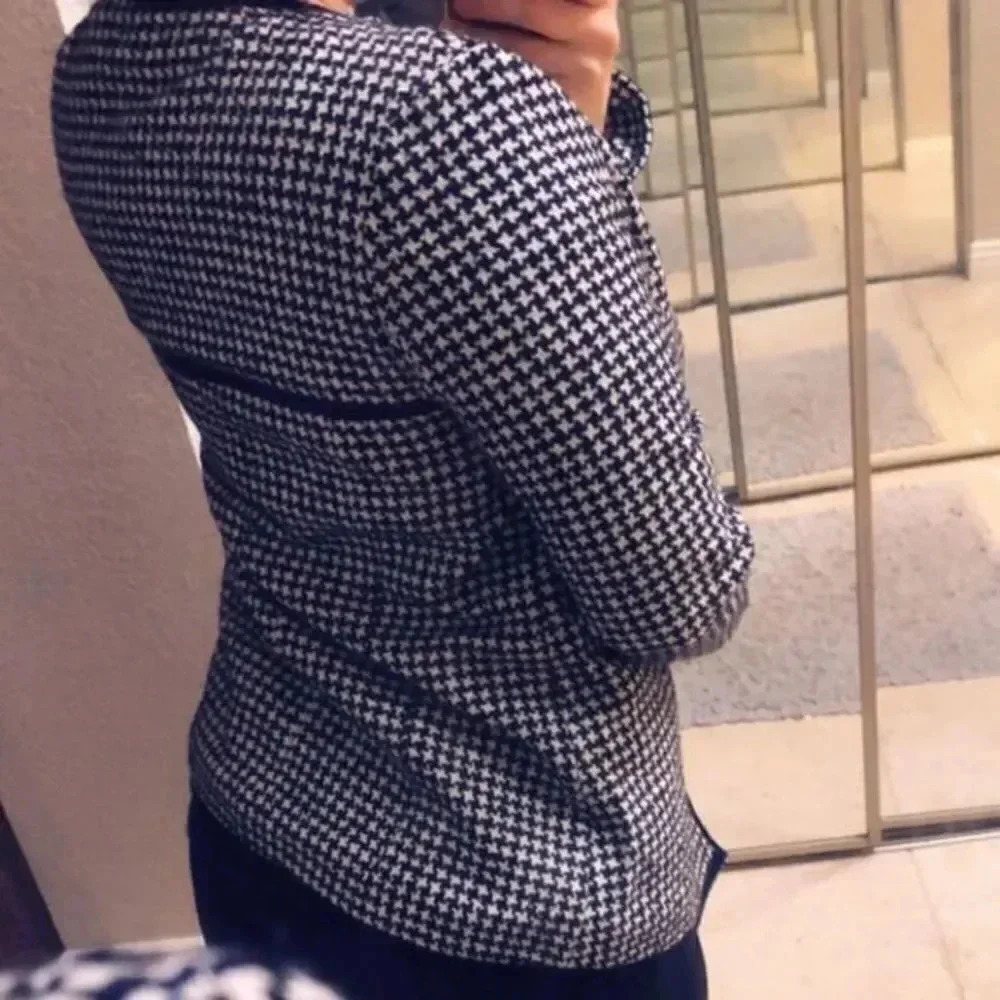 JOUR/NÉ HOUNDSTOOTH Embroidered coat - Picture 7 of 9